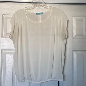 Dolman Style Cinch Waist Top